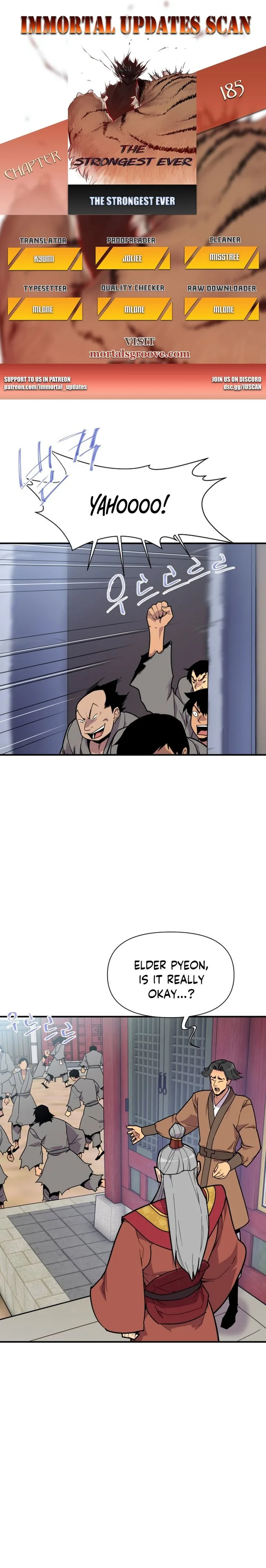 The Strongest Ever Chapter 185 page 1
