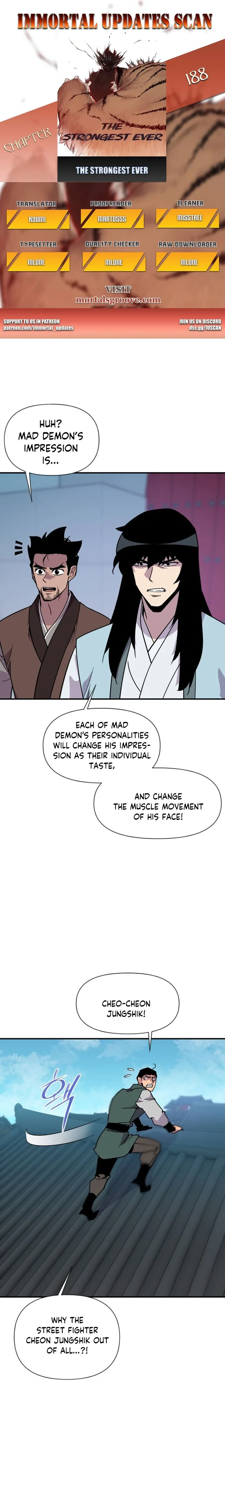 The Strongest Ever Chapter 188 page 1
