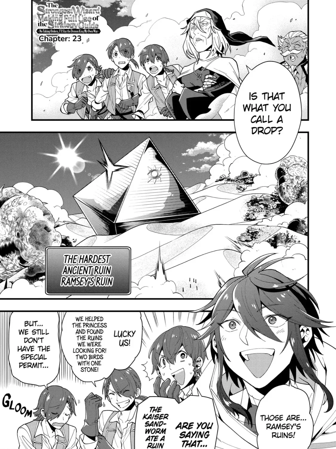 The Strongest Wizard Making Full Use of the Strategy Guide -No Taking Orders, I’ll Slay the Demon King My Own Way- Chapter 23 page 1