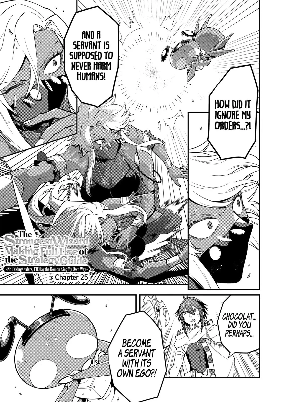 The Strongest Wizard Making Full Use of the Strategy Guide -No Taking Orders, I’ll Slay the Demon King My Own Way- Chapter 25.1 page 1