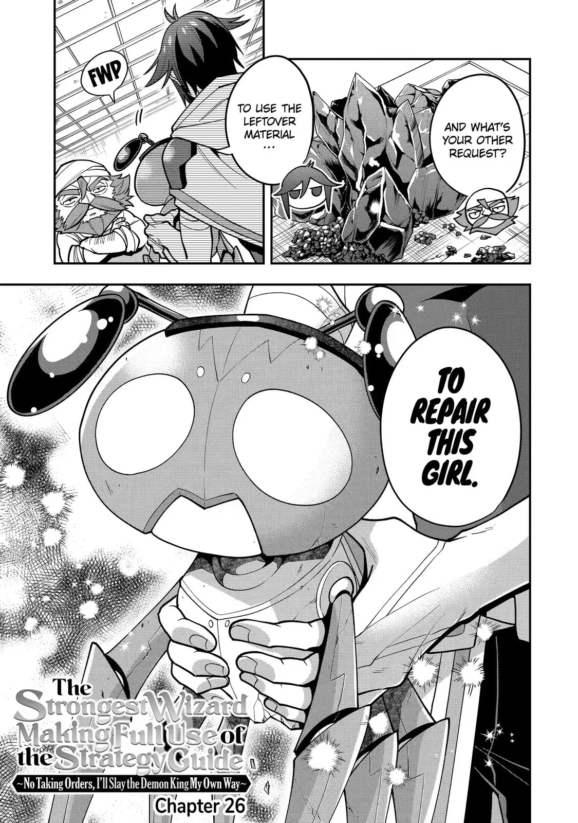 The Strongest Wizard Making Full Use of the Strategy Guide -No Taking Orders, I’ll Slay the Demon King My Own Way- Chapter 26.1 page 3