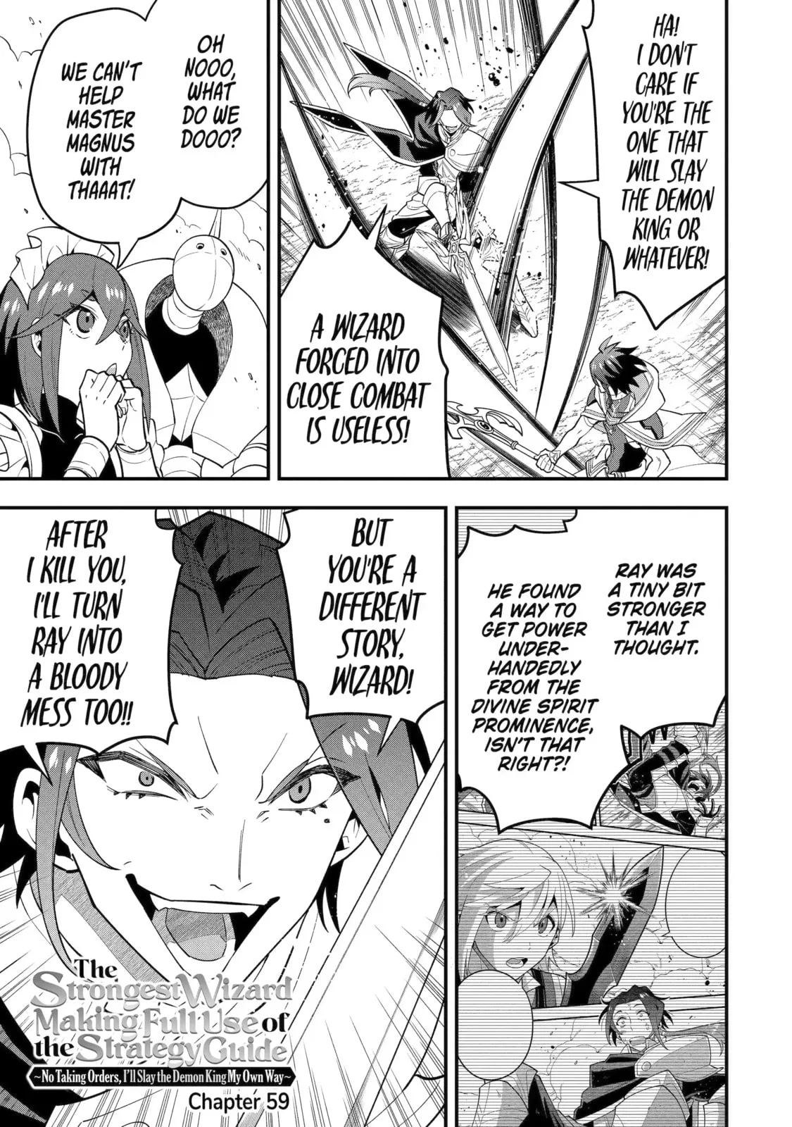 The Strongest Wizard Making Full Use of the Strategy Guide -No Taking Orders, I’ll Slay the Demon King My Own Way- Chapter 59.1 page 1
