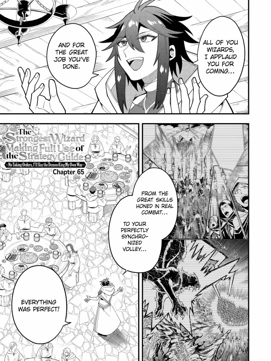 The Strongest Wizard Making Full Use of the Strategy Guide -No Taking Orders, I’ll Slay the Demon King My Own Way- Chapter 65 page 1