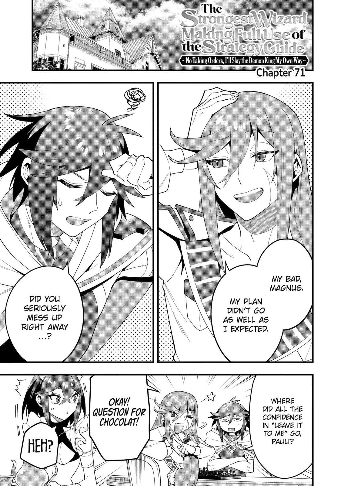 The Strongest Wizard Making Full Use of the Strategy Guide -No Taking Orders, I’ll Slay the Demon King My Own Way- Chapter 71 page 1