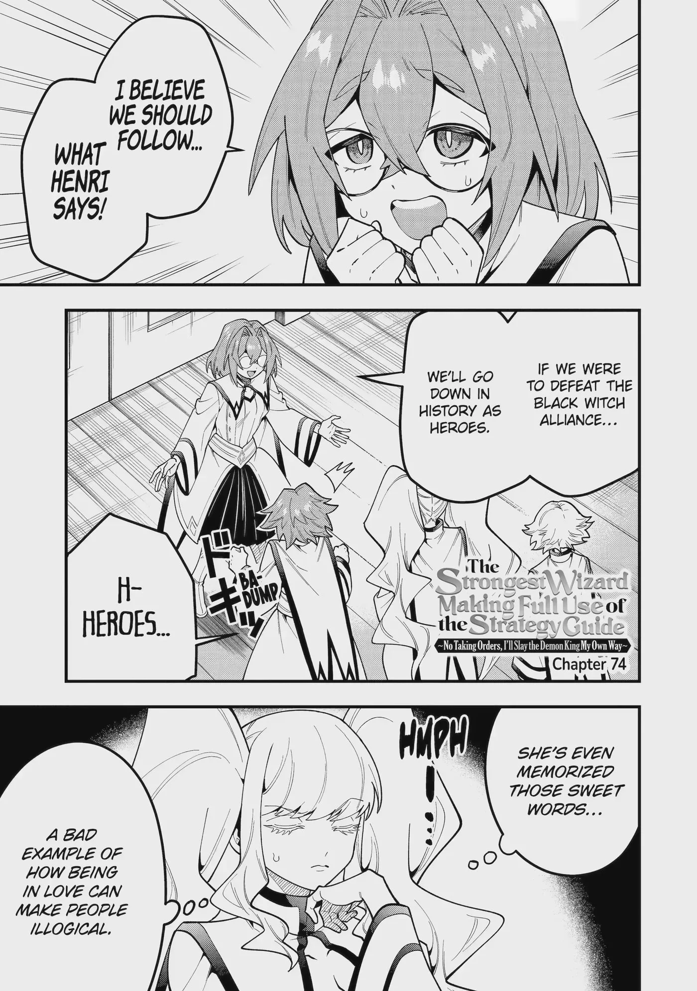 The Strongest Wizard Making Full Use of the Strategy Guide -No Taking Orders, I’ll Slay the Demon King My Own Way- Chapter 74.1 page 1