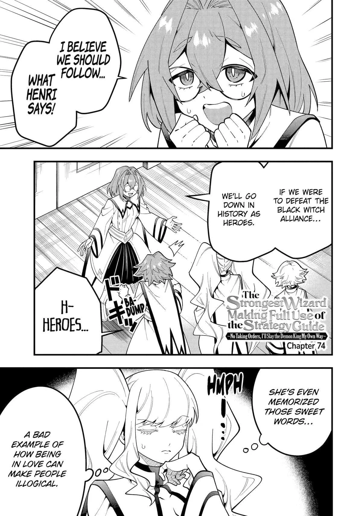 The Strongest Wizard Making Full Use of the Strategy Guide -No Taking Orders, I’ll Slay the Demon King My Own Way- Chapter 74 page 1