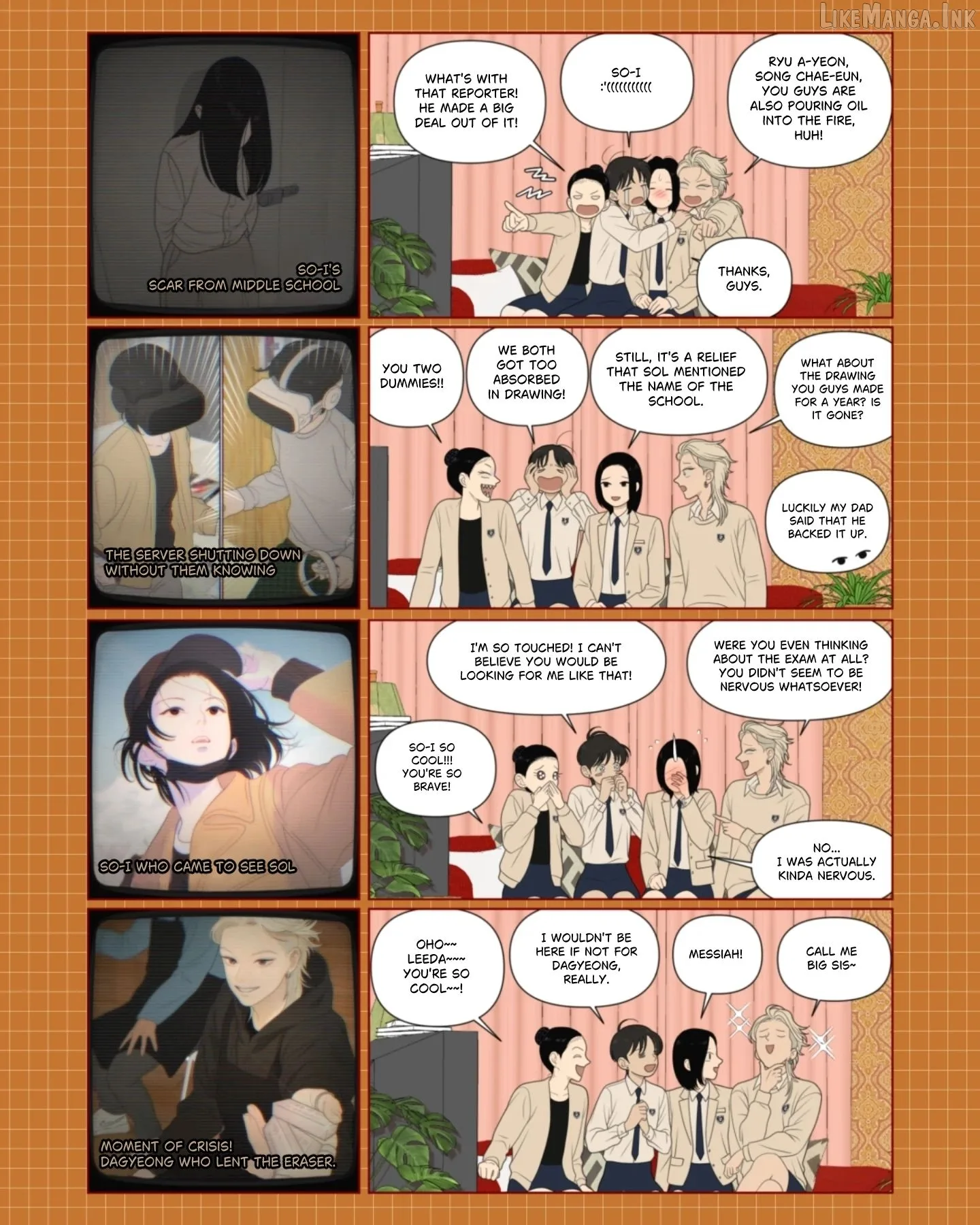 The Studentsof Illip Arts High Chapter 104.1 page 9