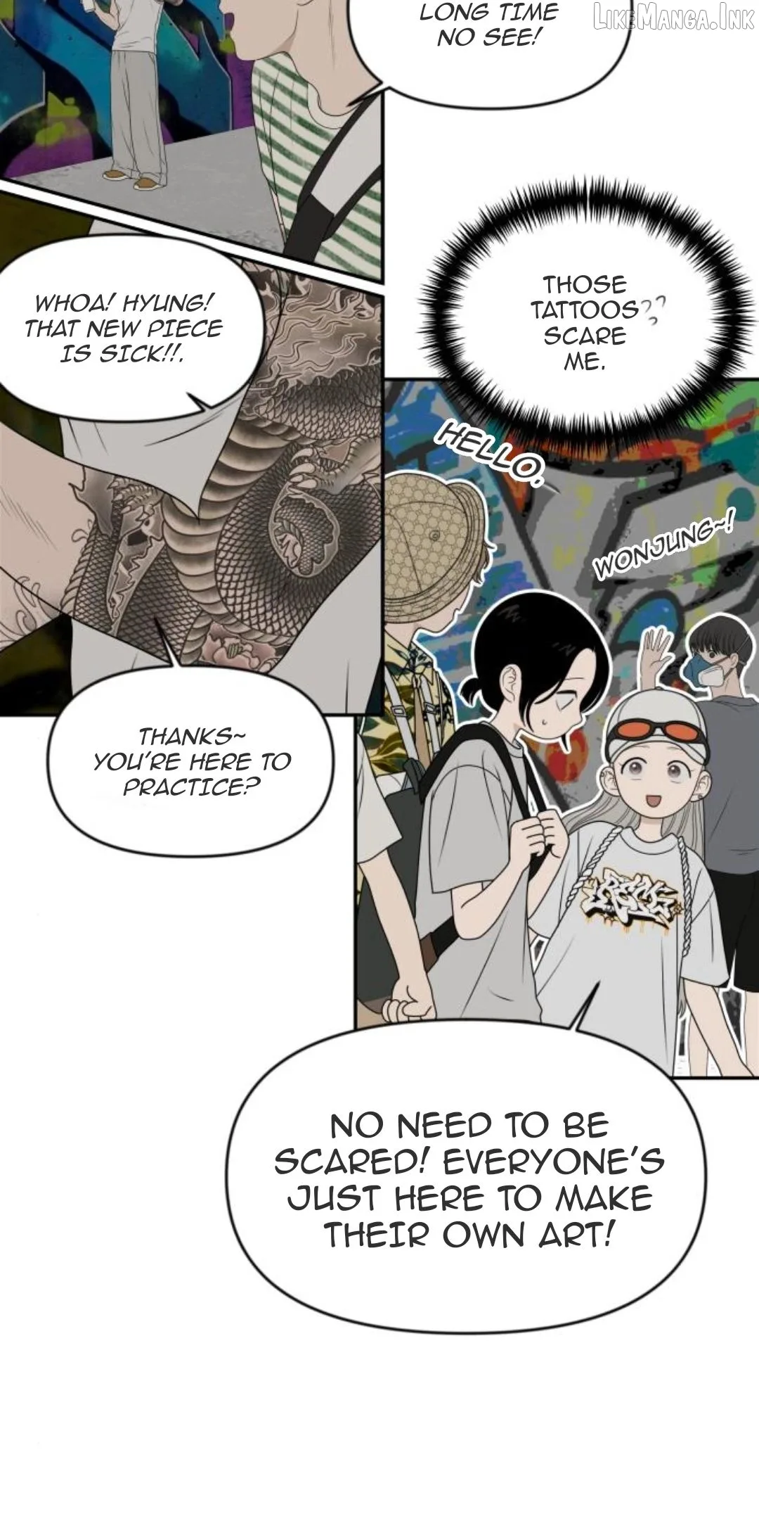 The Studentsof Illip Arts High Chapter 104 page 72