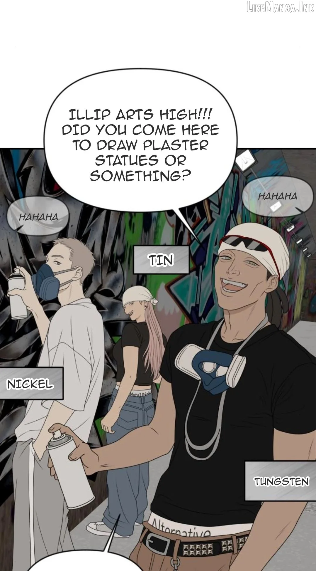 The Studentsof Illip Arts High Chapter 104 page 74