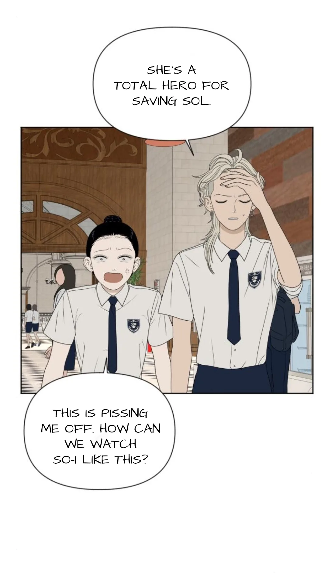 The Studentsof Illip Arts High Chapter 96 page 21