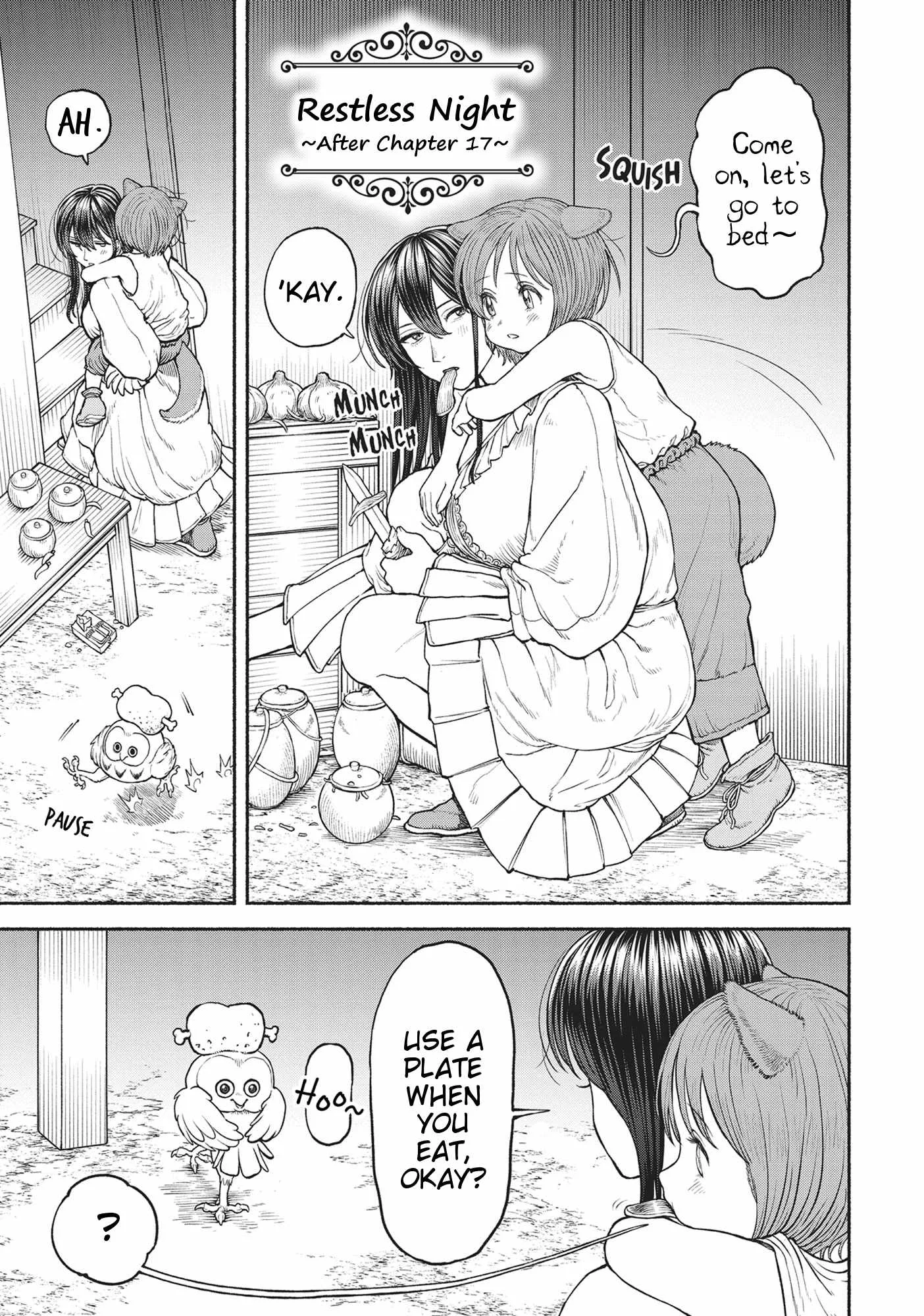 The tales of the female knight and the boy with the furry ears Chapter 80.3 page 1