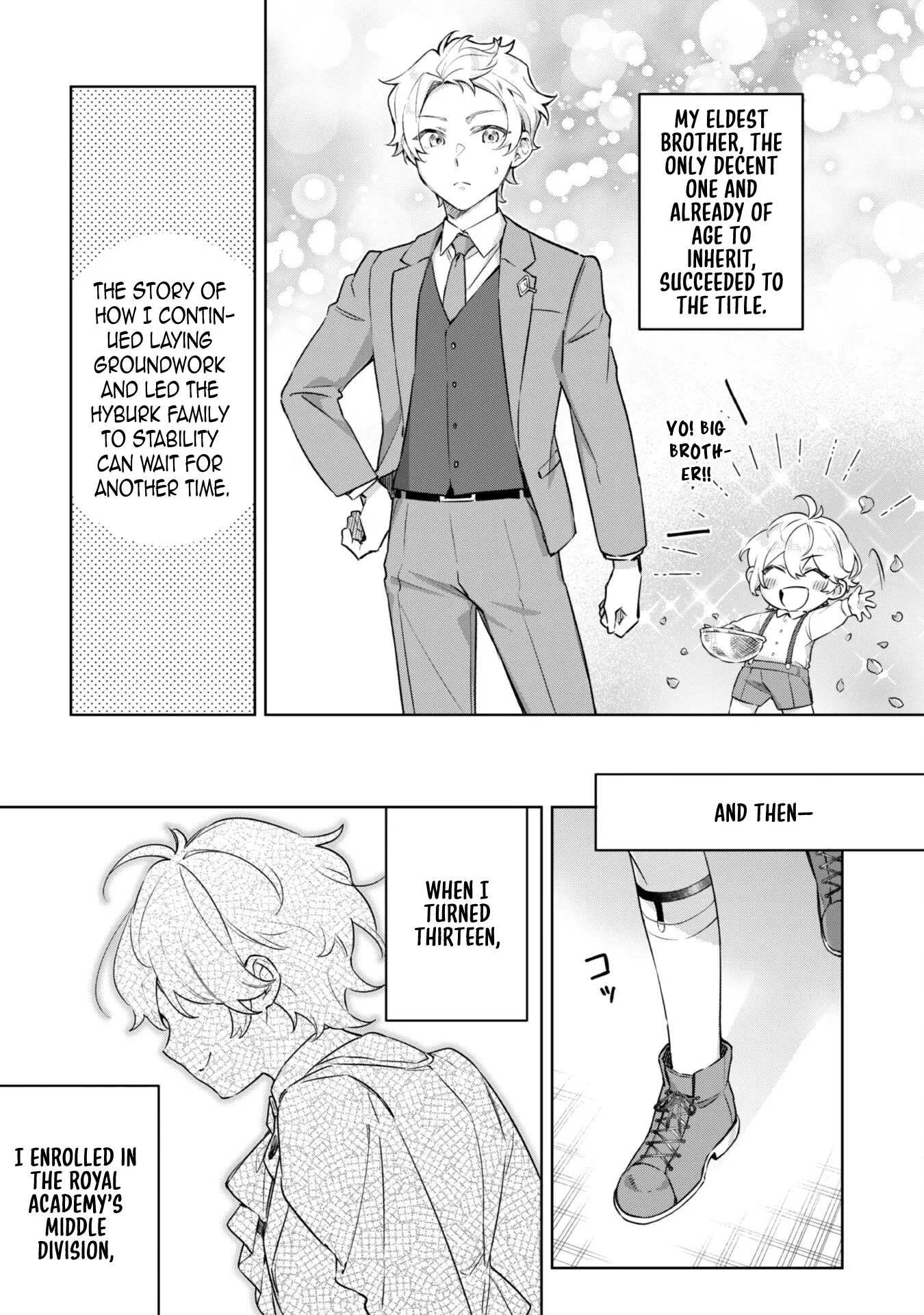 The Third Son of the Haiburuku Family is a Little Devil Shota Chapter 1 page 9