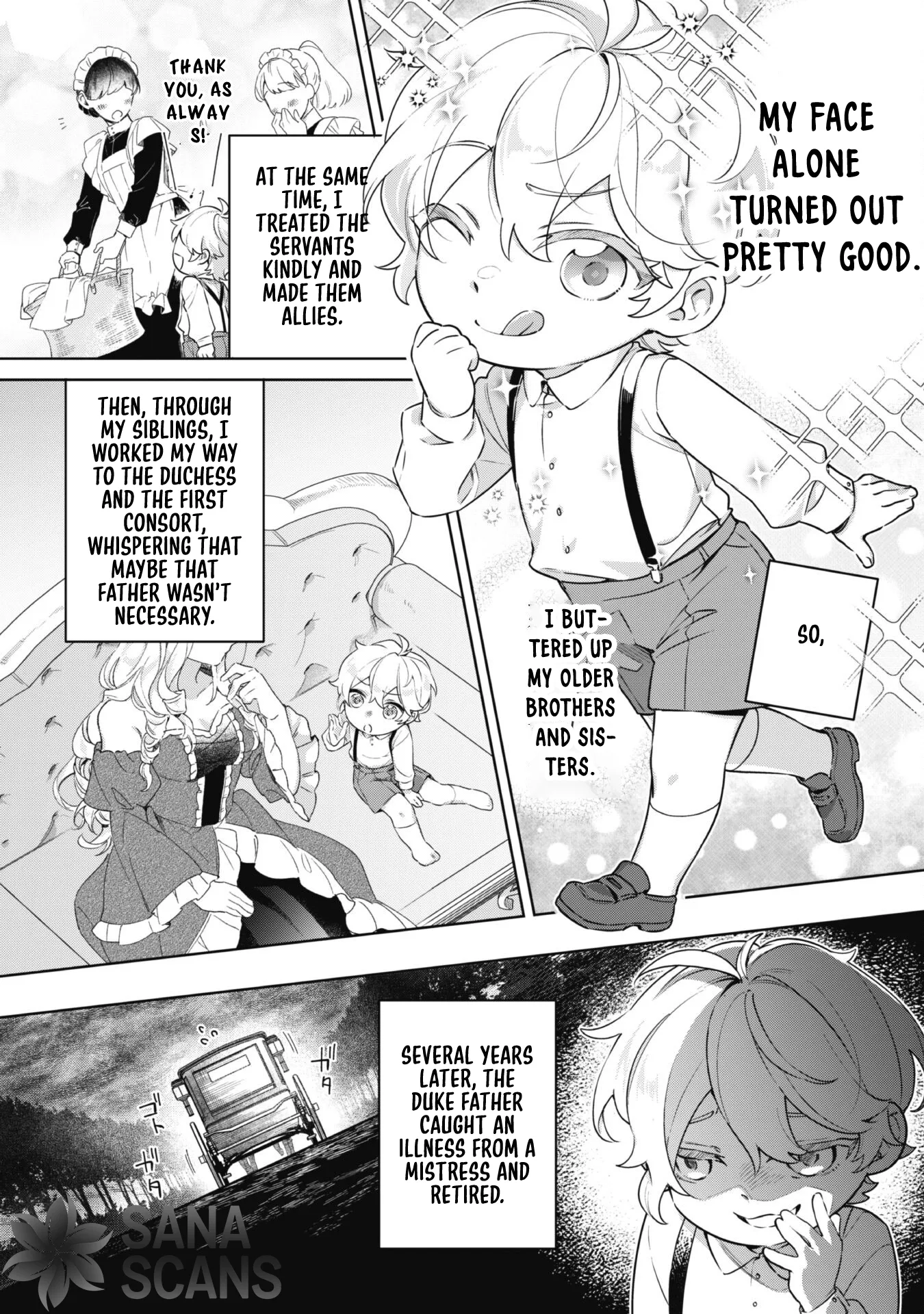 The Third Son of the Haiburuku Family is a Little Devil Shota Chapter 1 page 8