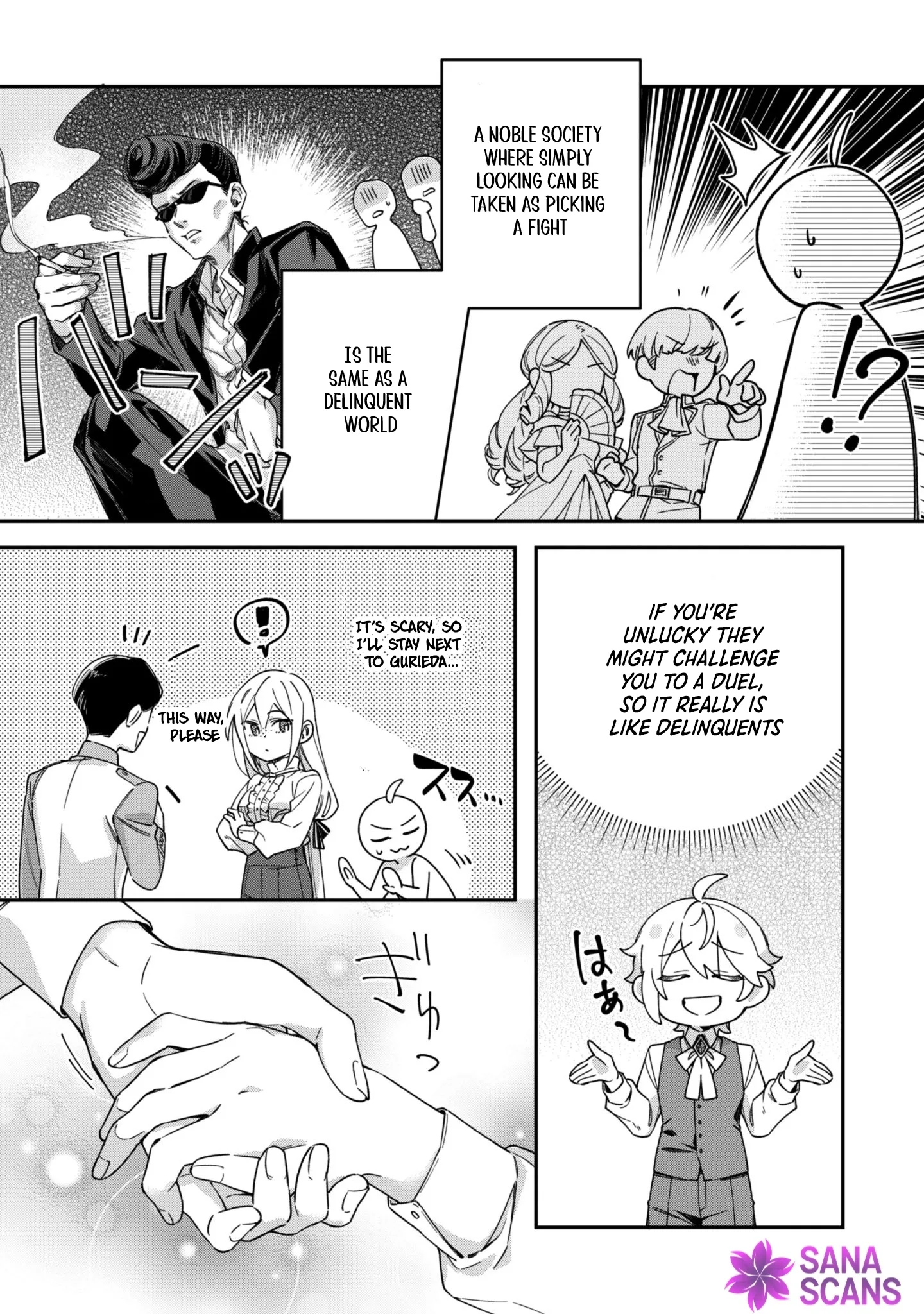The Third Son of the Haiburuku Family is a Little Devil Shota Chapter 8 page 2