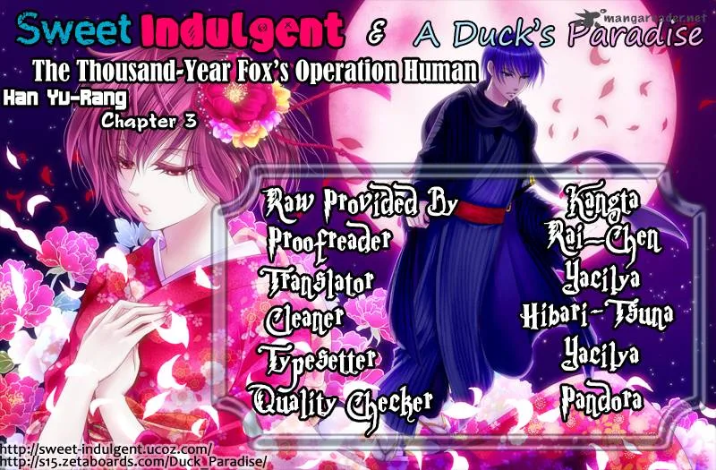 The Thousand-Year Fox's Operation-Human Chapter 3 page 4