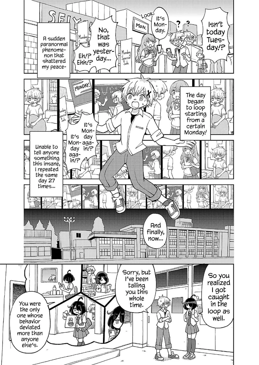 The Tomorrow I Want to See with Kako: A Time-Loop Romantic Comedy Chapter 1 page 13