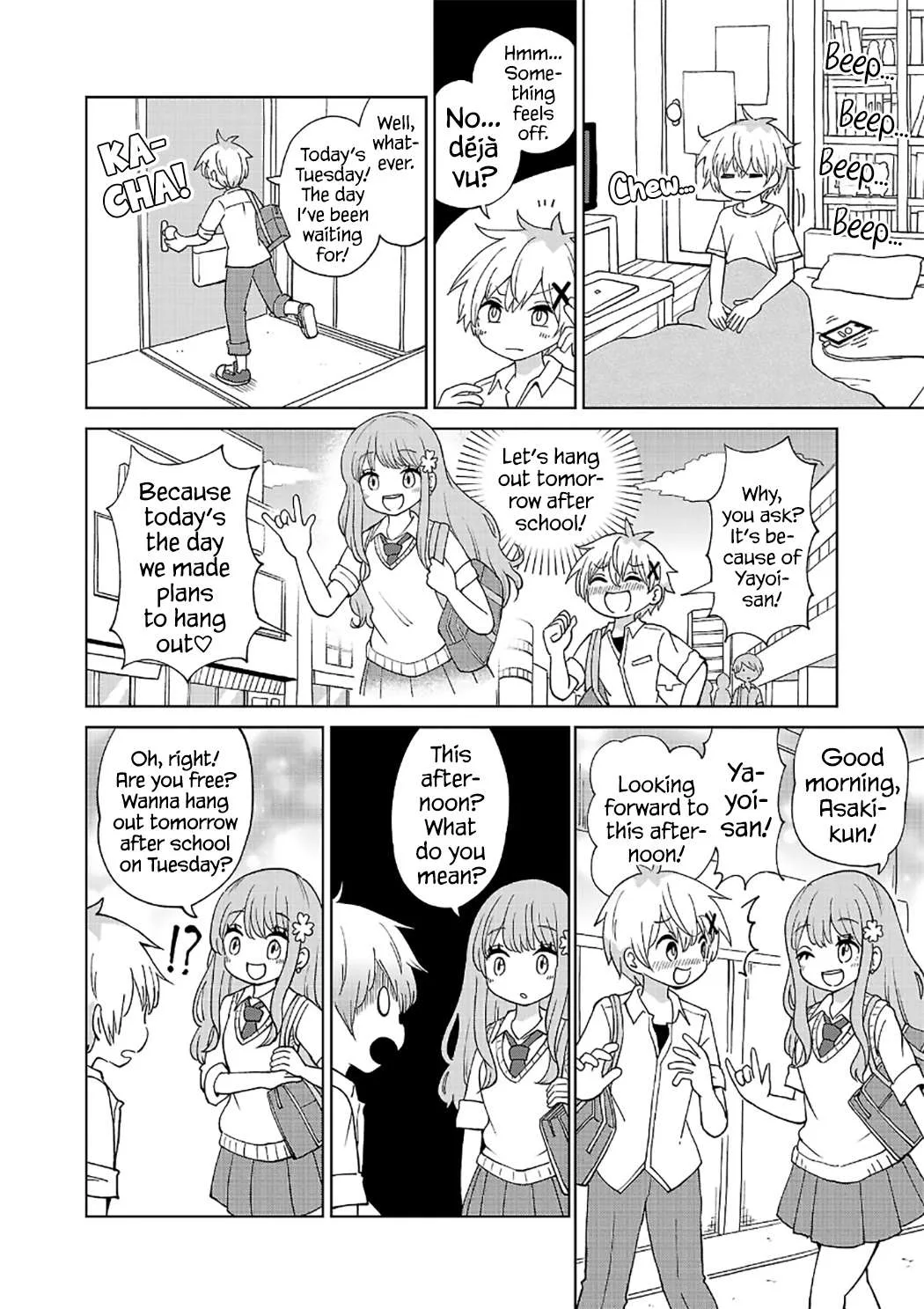 The Tomorrow I Want to See with Kako: A Time-Loop Romantic Comedy Chapter 1 page 12