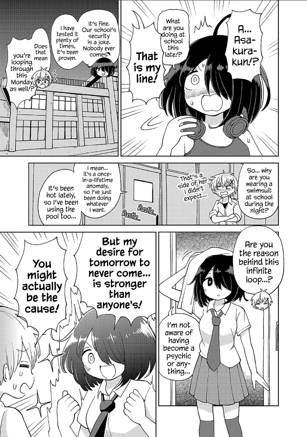 The Tomorrow I Want to See with Kako: A Time-Loop Romantic Comedy Chapter 1 page 3