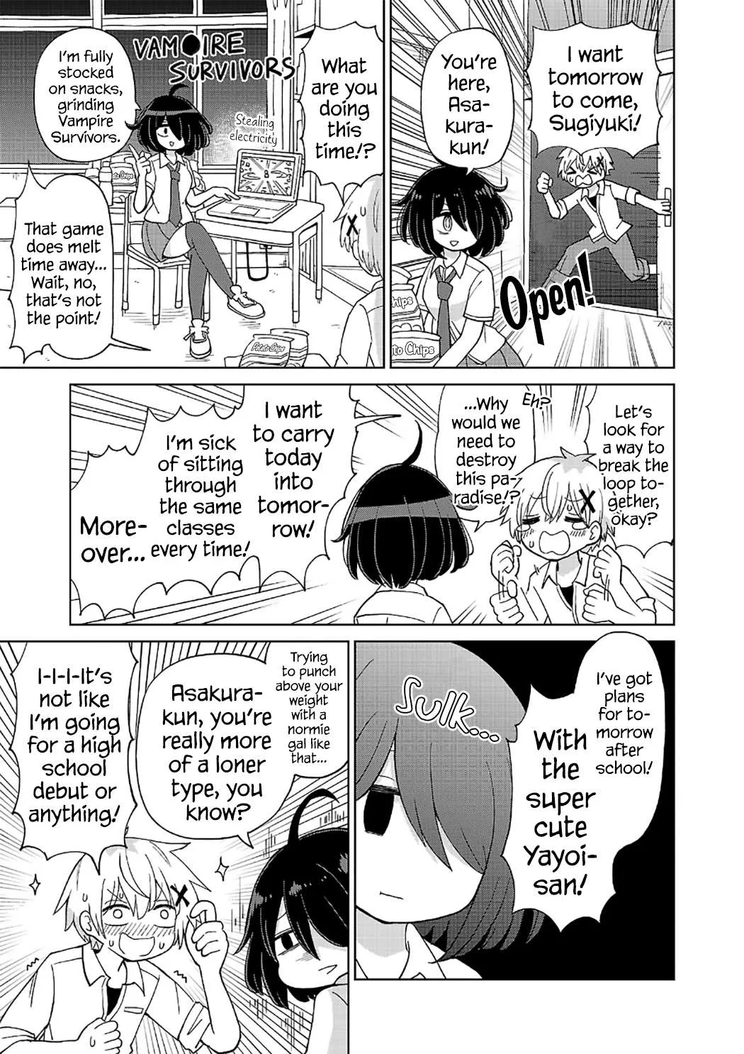 The Tomorrow I Want to See with Kako: A Time-Loop Romantic Comedy Chapter 1 page 17