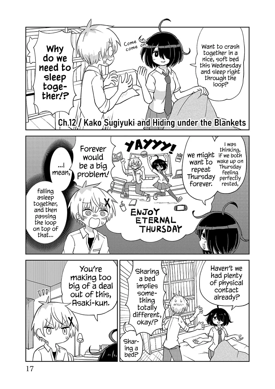 The Tomorrow I Want to See with Kako: A Time-Loop Romantic Comedy Chapter 12 page 1