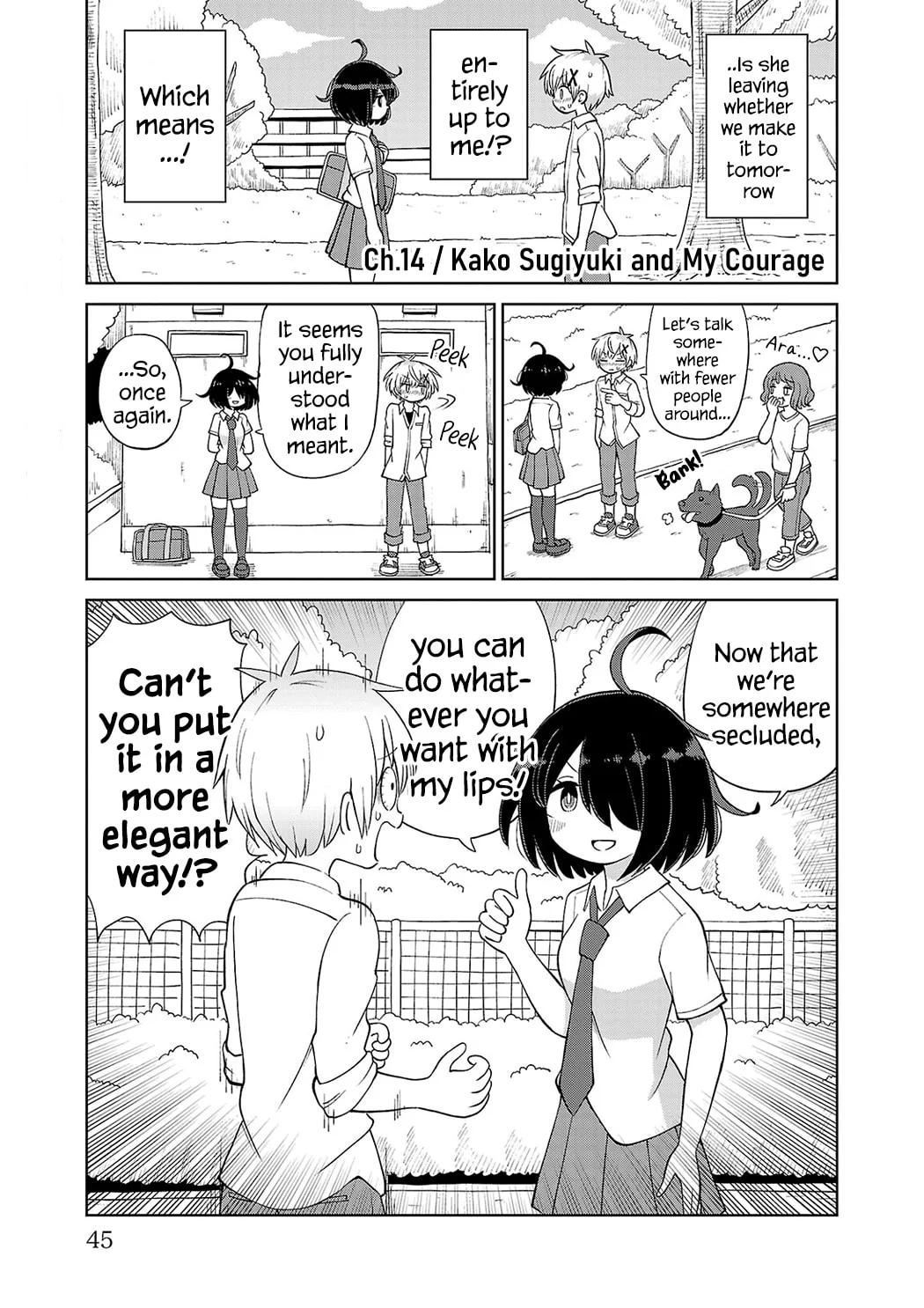 The Tomorrow I Want to See with Kako: A Time-Loop Romantic Comedy Chapter 14 page 1