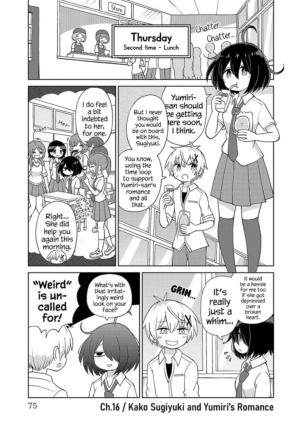 The Tomorrow I Want to See with Kako: A Time-Loop Romantic Comedy Chapter 16 page 1