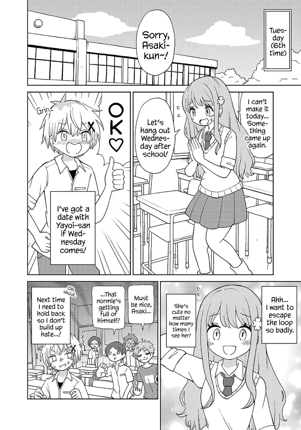 The Tomorrow I Want to See with Kako: A Time-Loop Romantic Comedy Chapter 2 page 6