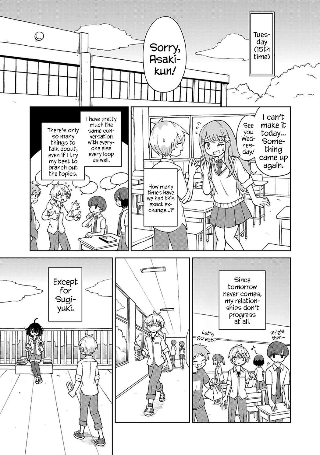 The Tomorrow I Want to See with Kako: A Time-Loop Romantic Comedy Chapter 3 page 5