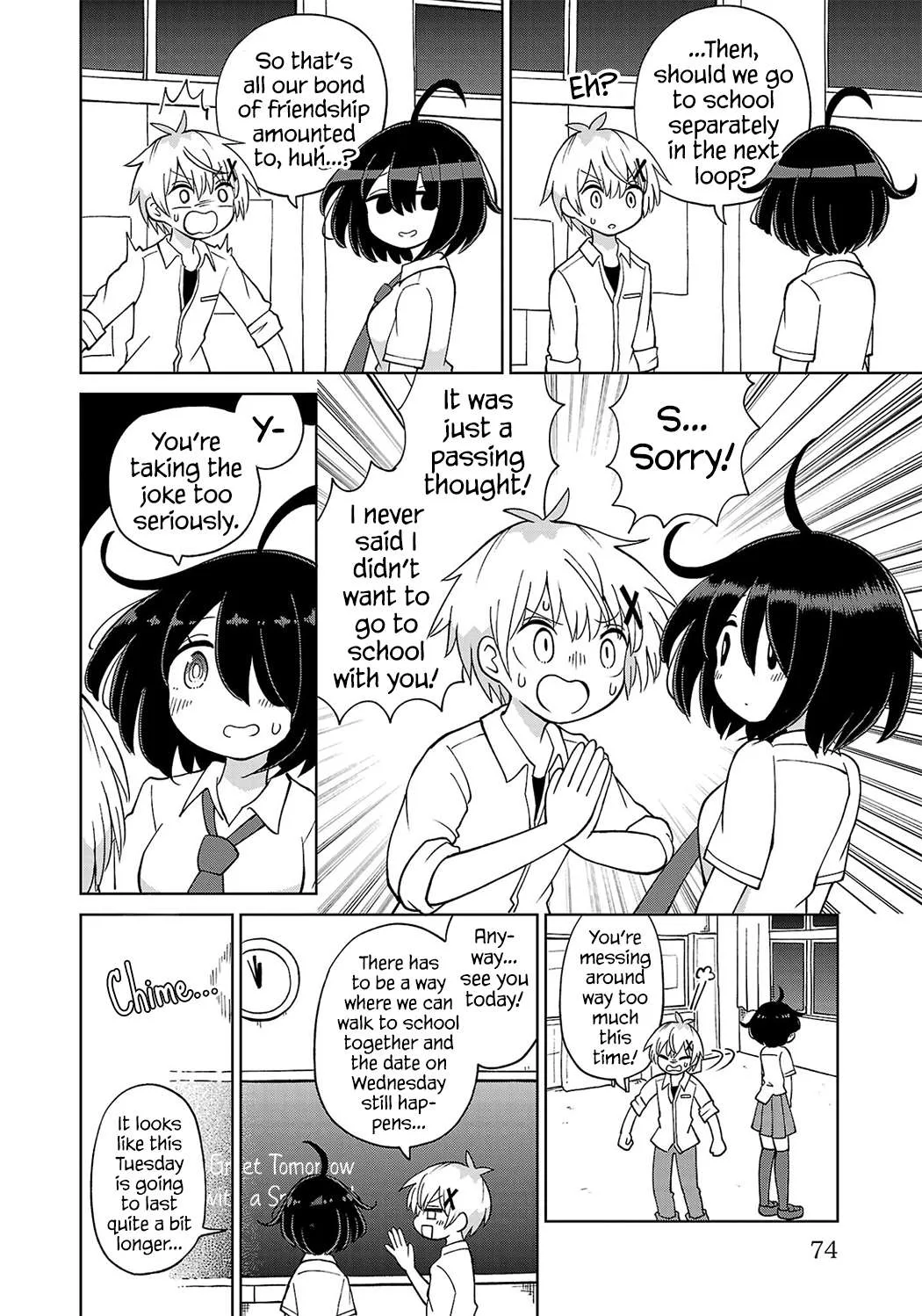 The Tomorrow I Want to See with Kako: A Time-Loop Romantic Comedy Chapter 5 page 2