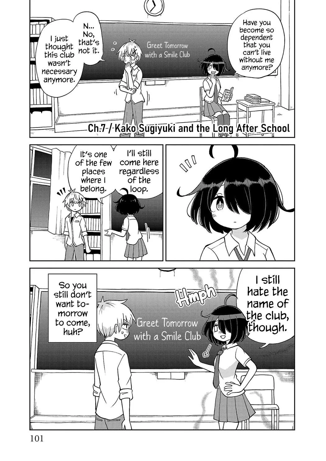 The Tomorrow I Want to See with Kako: A Time-Loop Romantic Comedy Chapter 7 page 1