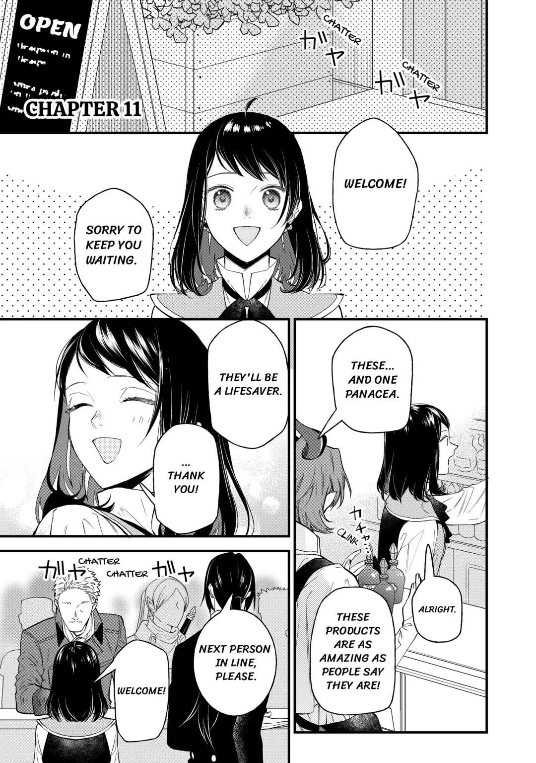 The Transfer Destination Was a World With Few Pharmacists Chapter 11 page 1