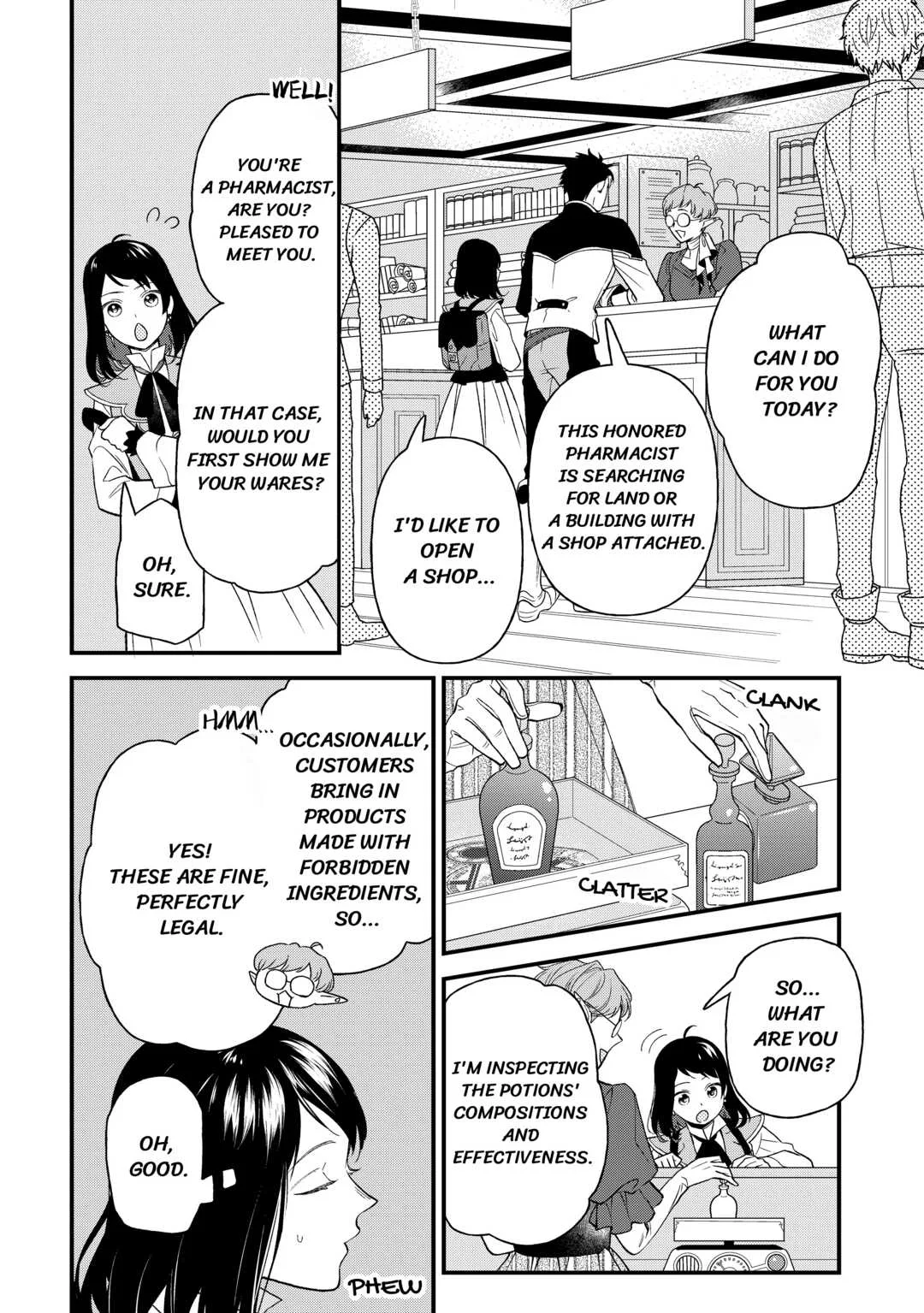 The Transfer Destination Was a World With Few Pharmacists Chapter 6 page 6