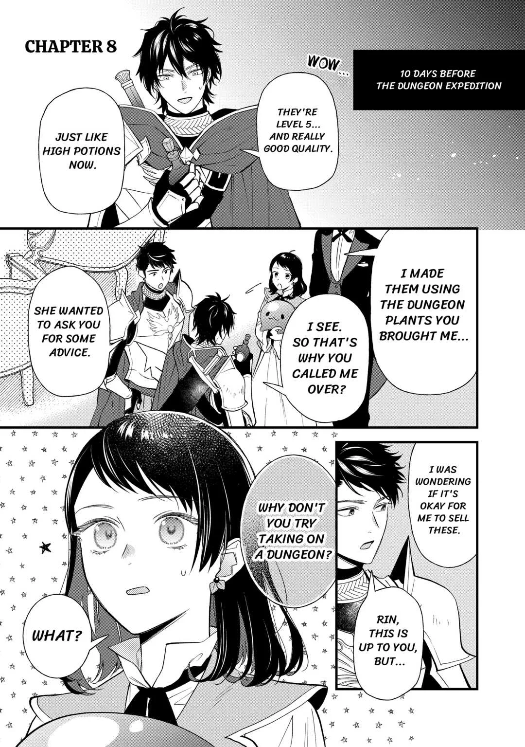 The Transfer Destination Was a World With Few Pharmacists Chapter 8 page 1