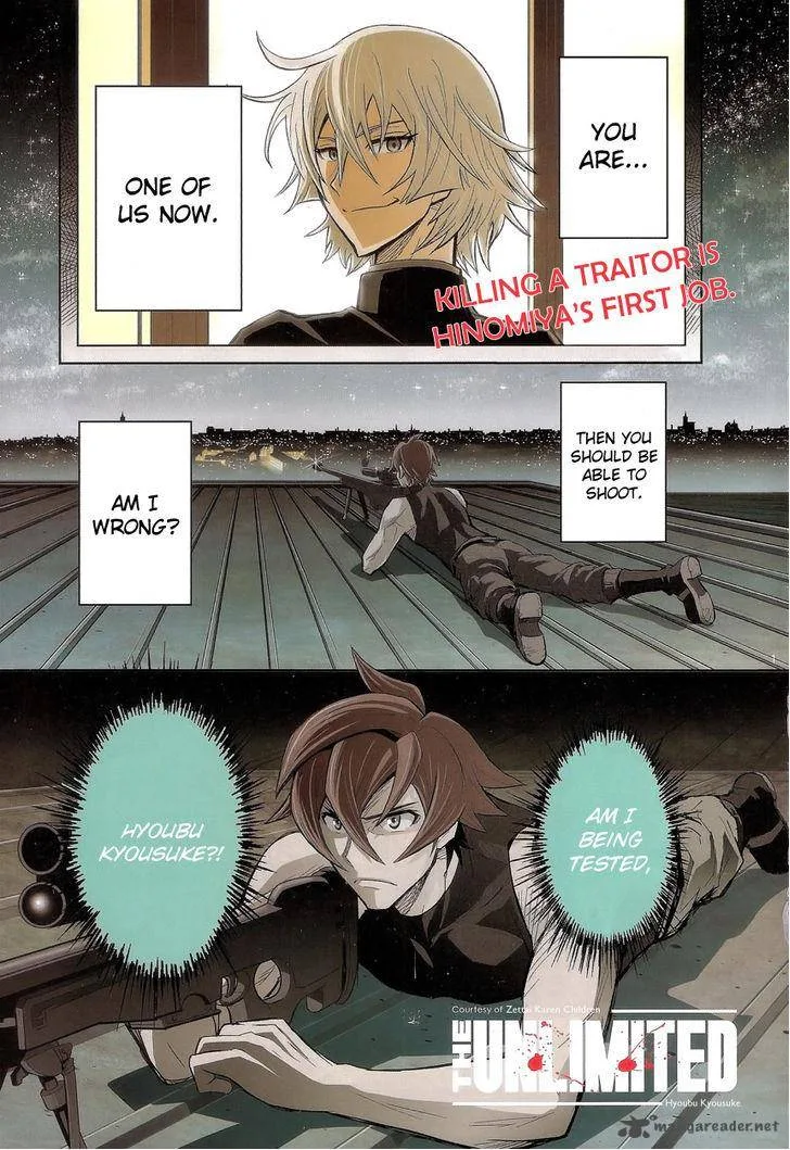 The Unlimited - Hyoubu Kyousuke Chapter 4 page 1