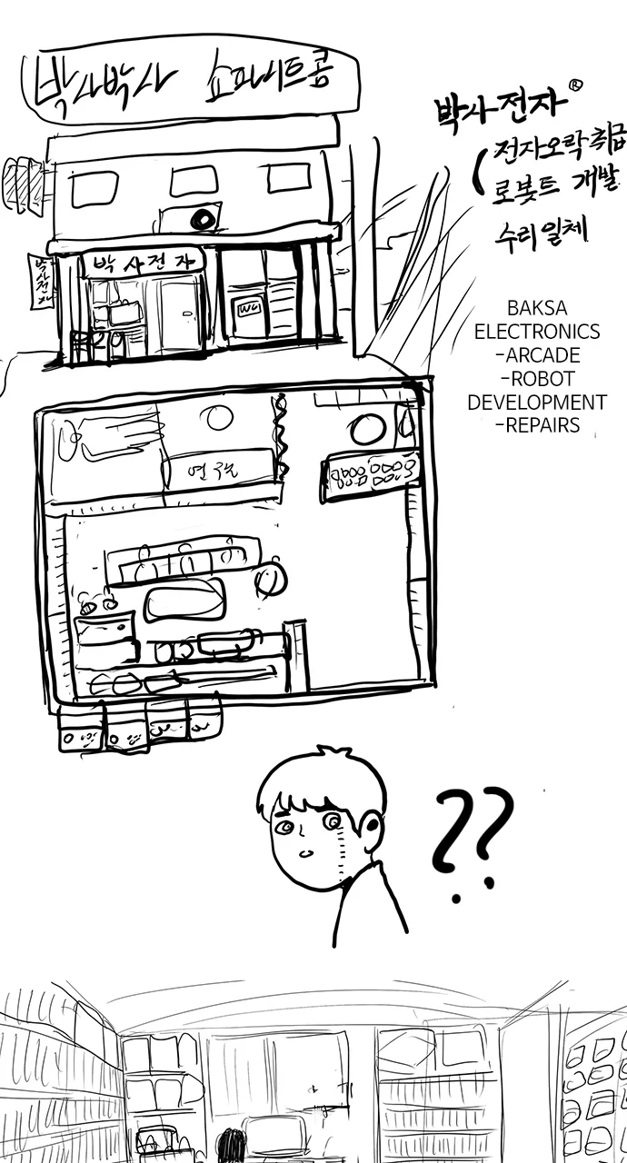The Video Game StoreUnder the Barbershop Chapter 36.1 page 14