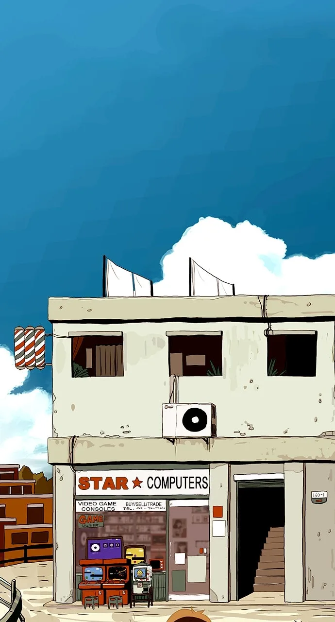 The Video Game StoreUnder the Barbershop Chapter 6 page 104