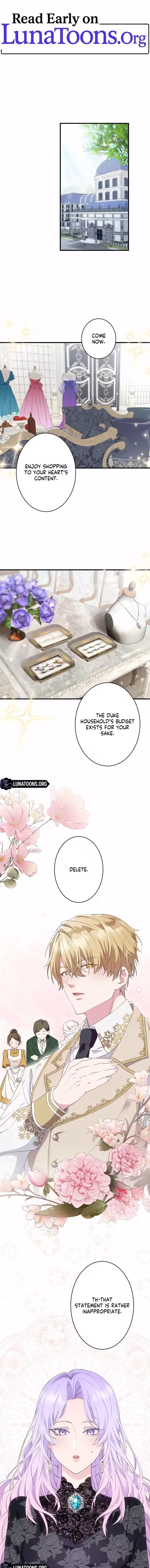 The Villainess Starting Over and the Strange Cold-Hearted Duke Chapter 1 page 1