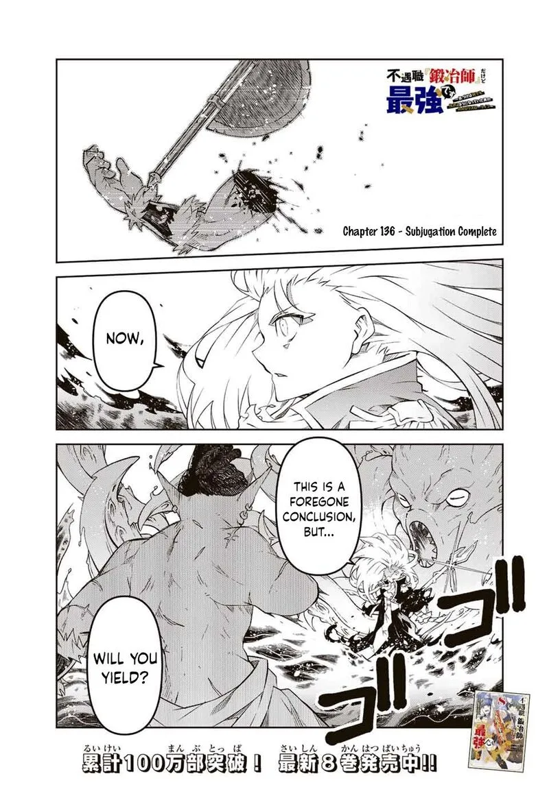 The Weakest Occupation "Blacksmith," but It's Actually the Strongest Chapter 136 page 1