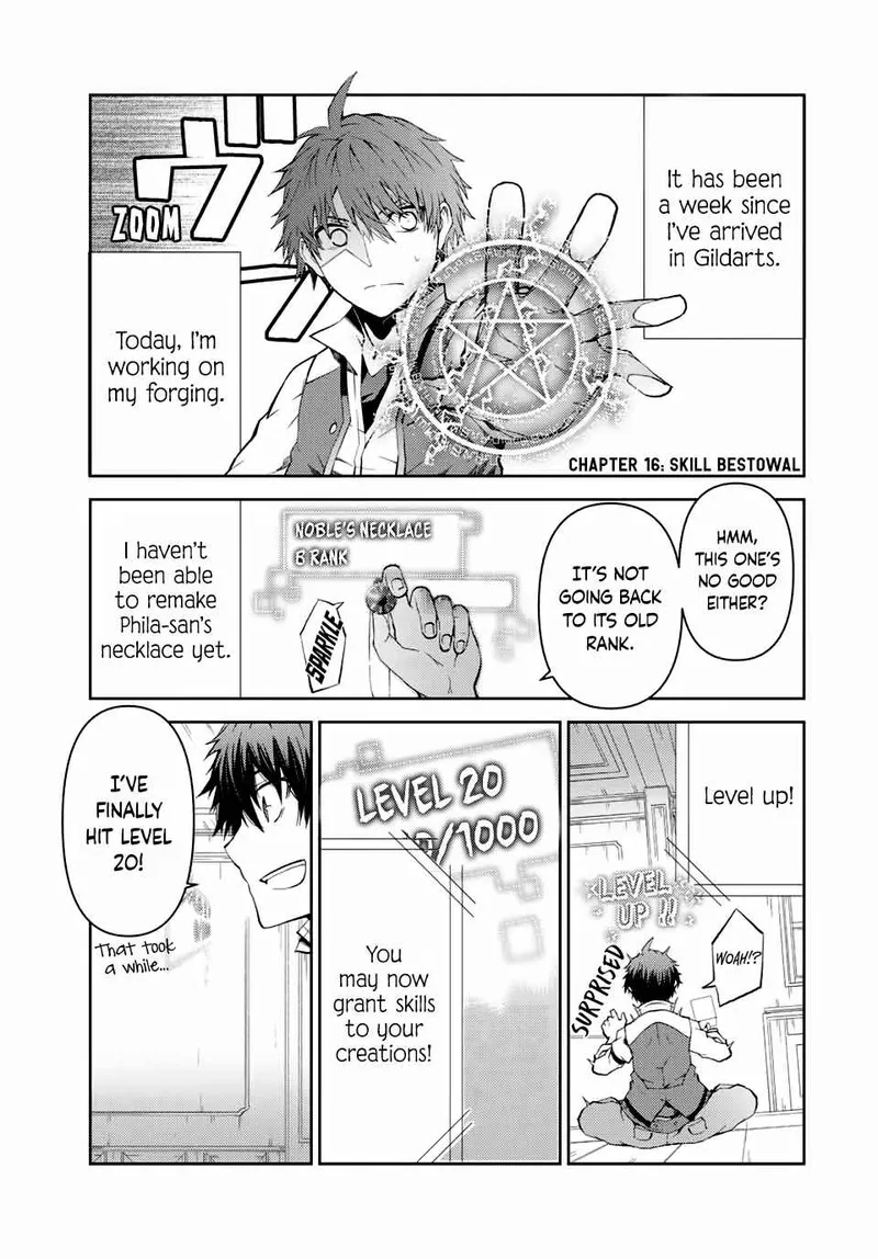 The Weakest Occupation "Blacksmith," but It's Actually the Strongest Chapter 16 page 1