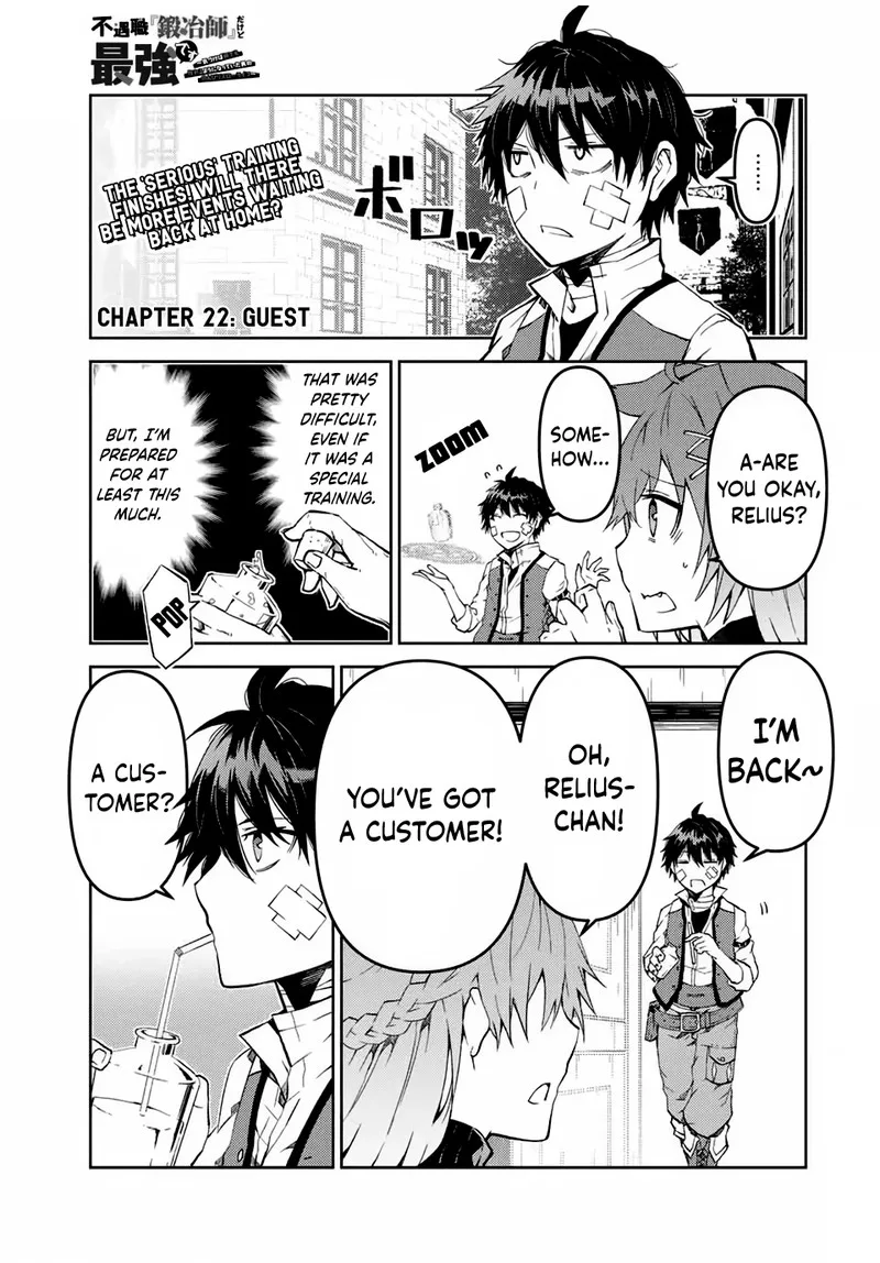 The Weakest Occupation "Blacksmith," but It's Actually the Strongest Chapter 22 page 1