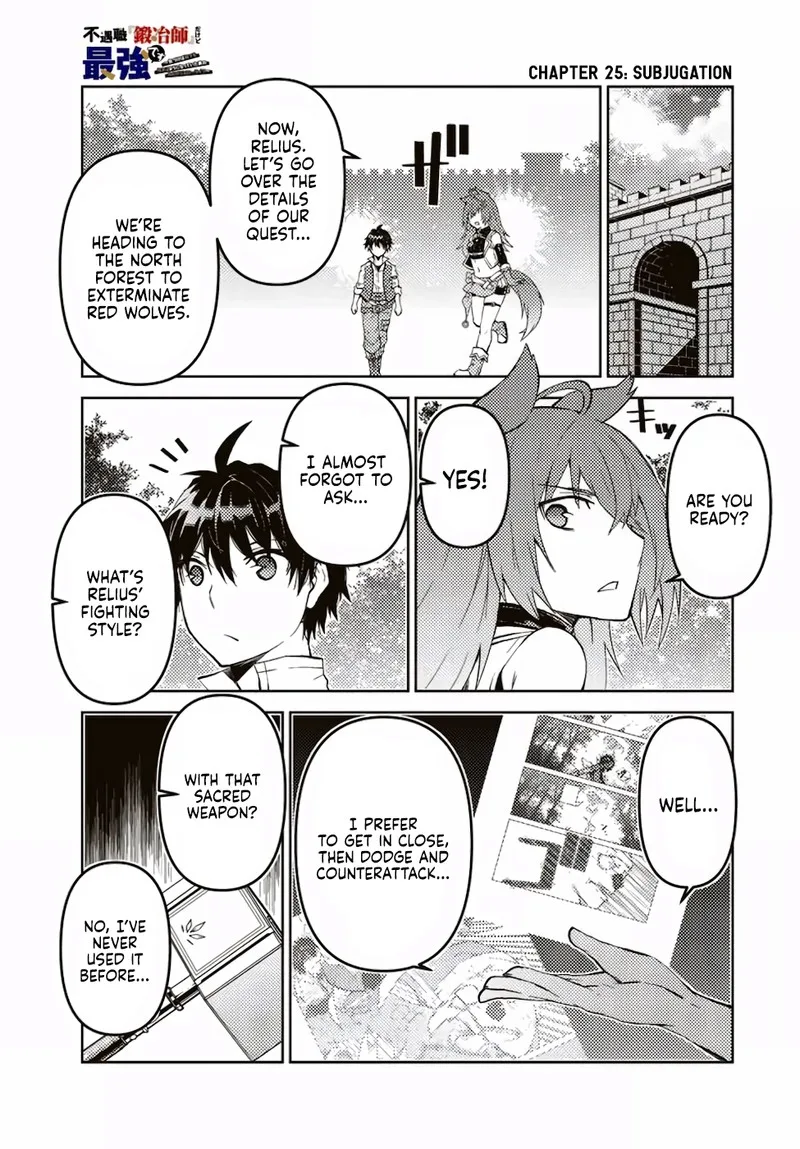 The Weakest Occupation "Blacksmith," but It's Actually the Strongest Chapter 25 page 1