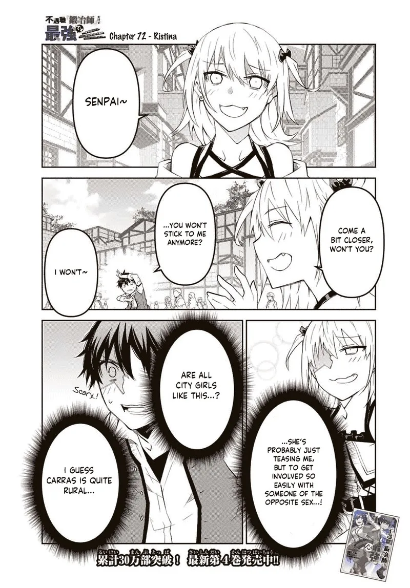 The Weakest Occupation "Blacksmith," but It's Actually the Strongest Chapter 72 page 1
