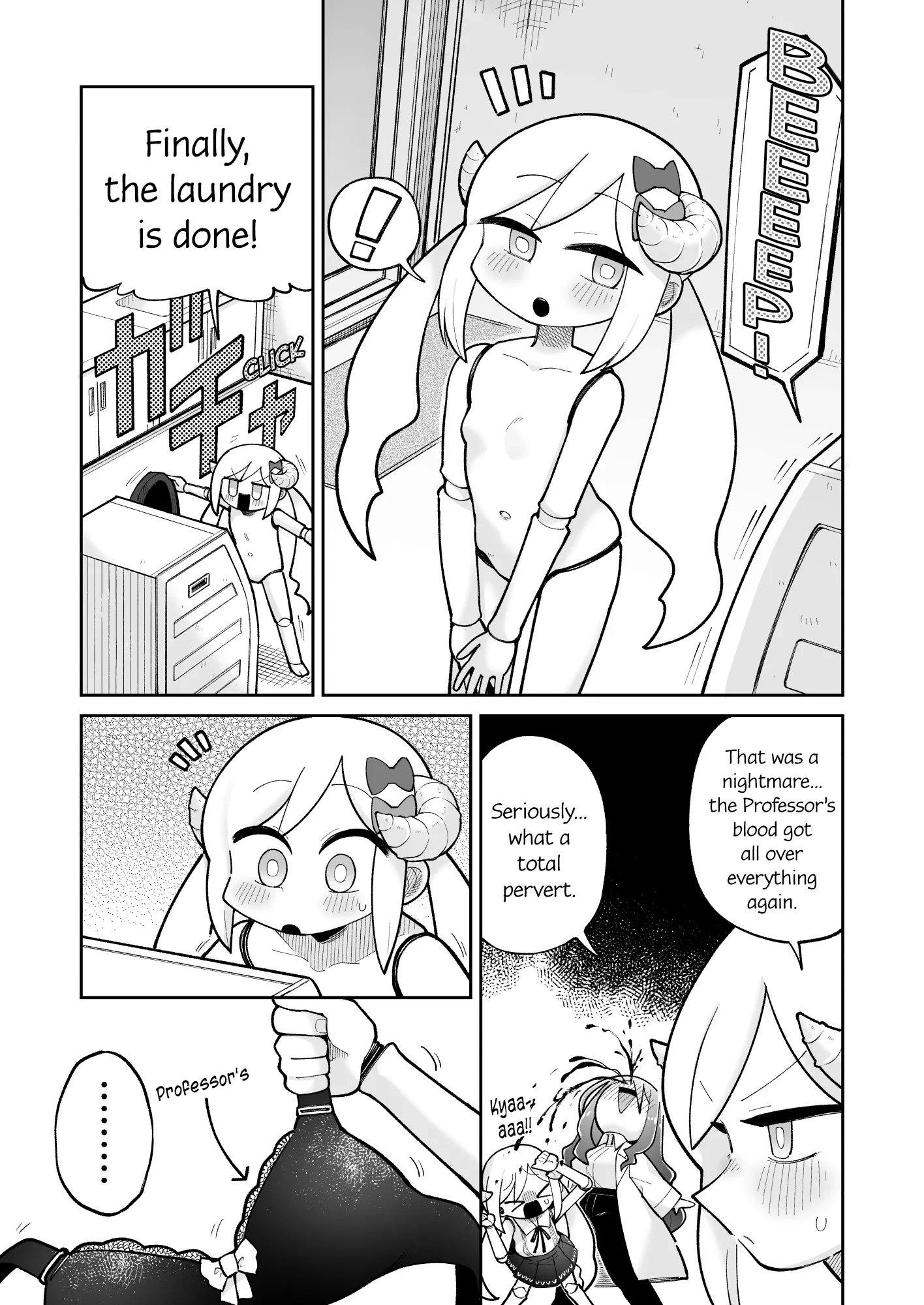 The Young Robot and the Perverted Professor Chapter 10 page 1