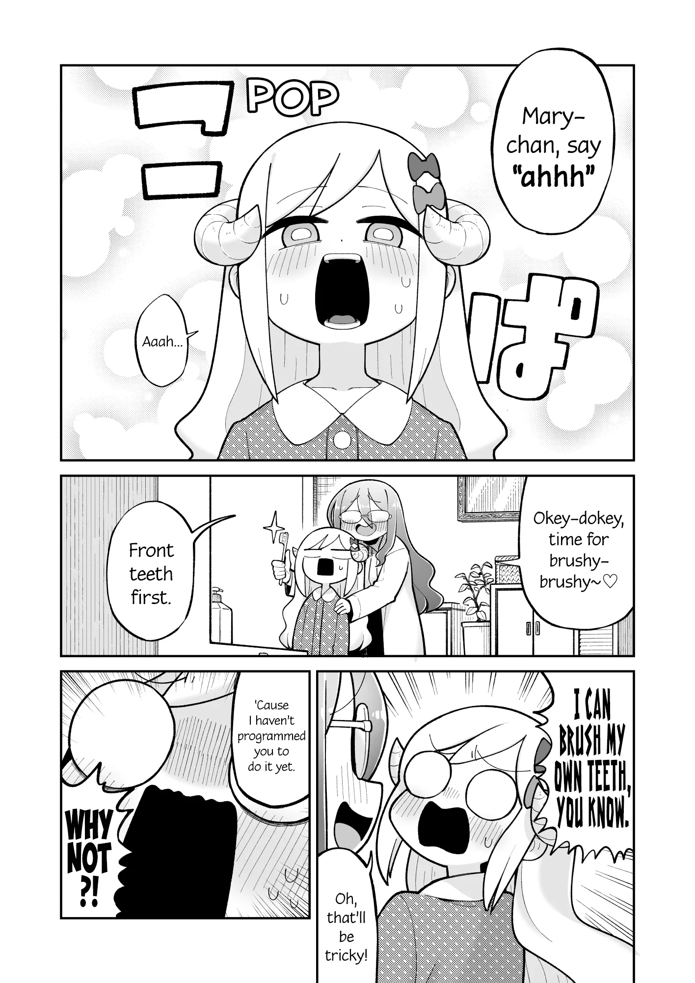 The Young Robot and the Perverted Professor Chapter 11 page 1
