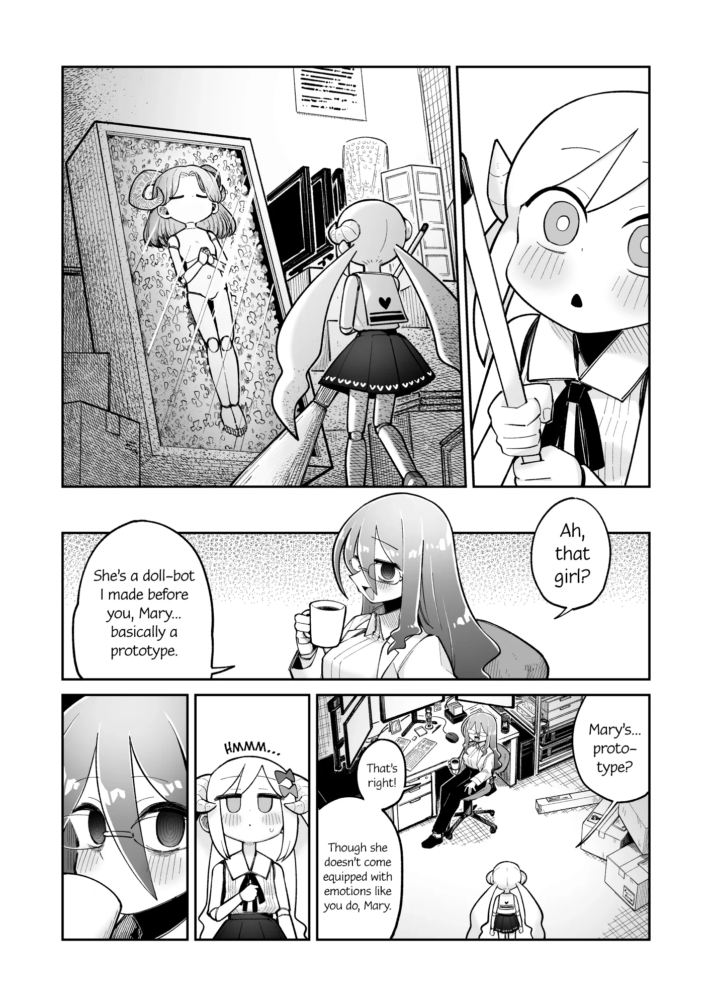The Young Robot and the Perverted Professor Chapter 19 page 1