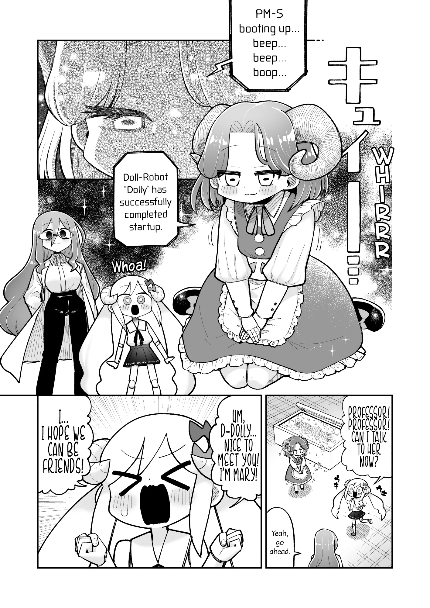 The Young Robot and the Perverted Professor Chapter 20 page 1