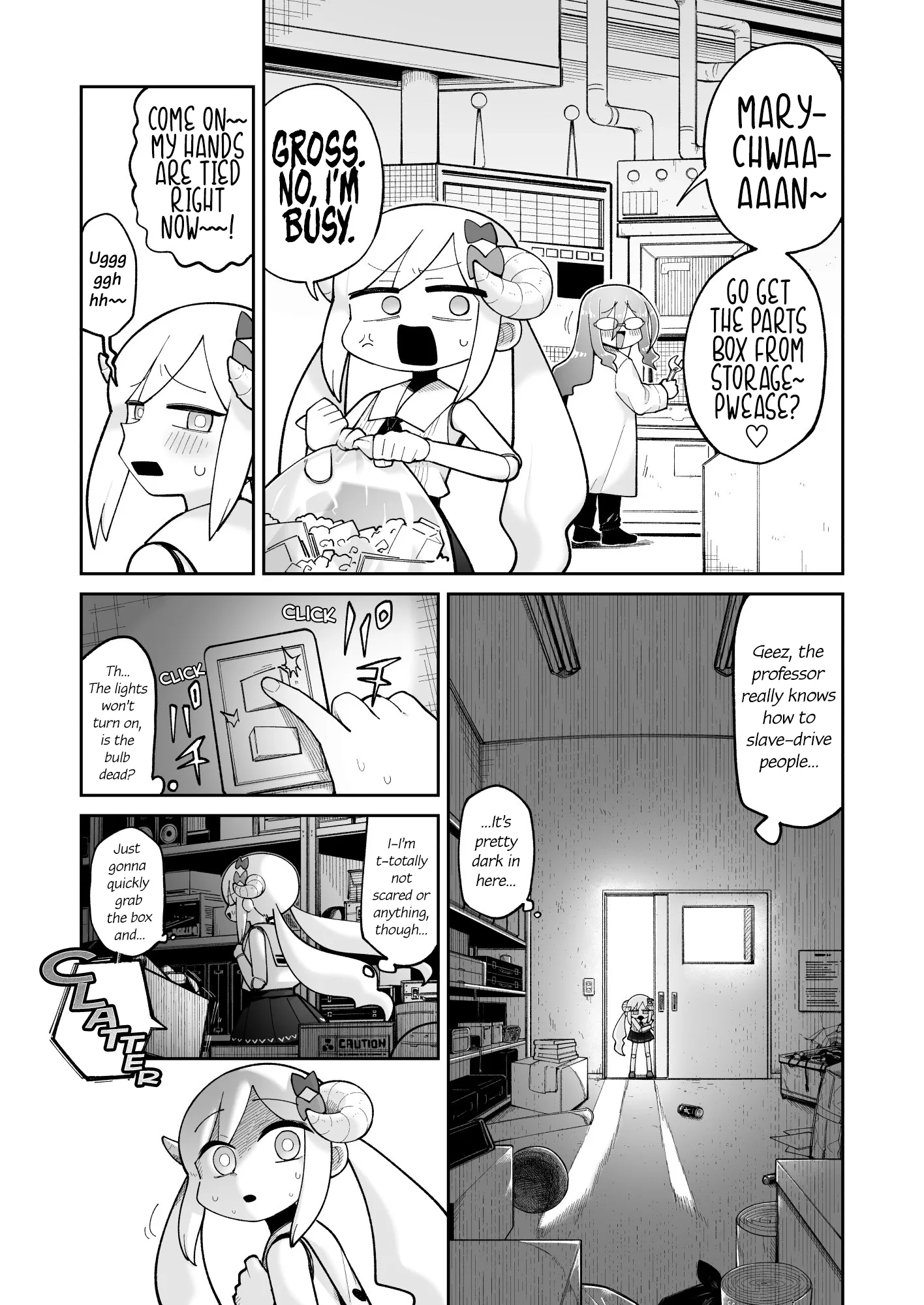 The Young Robot and the Perverted Professor Chapter 27 page 1