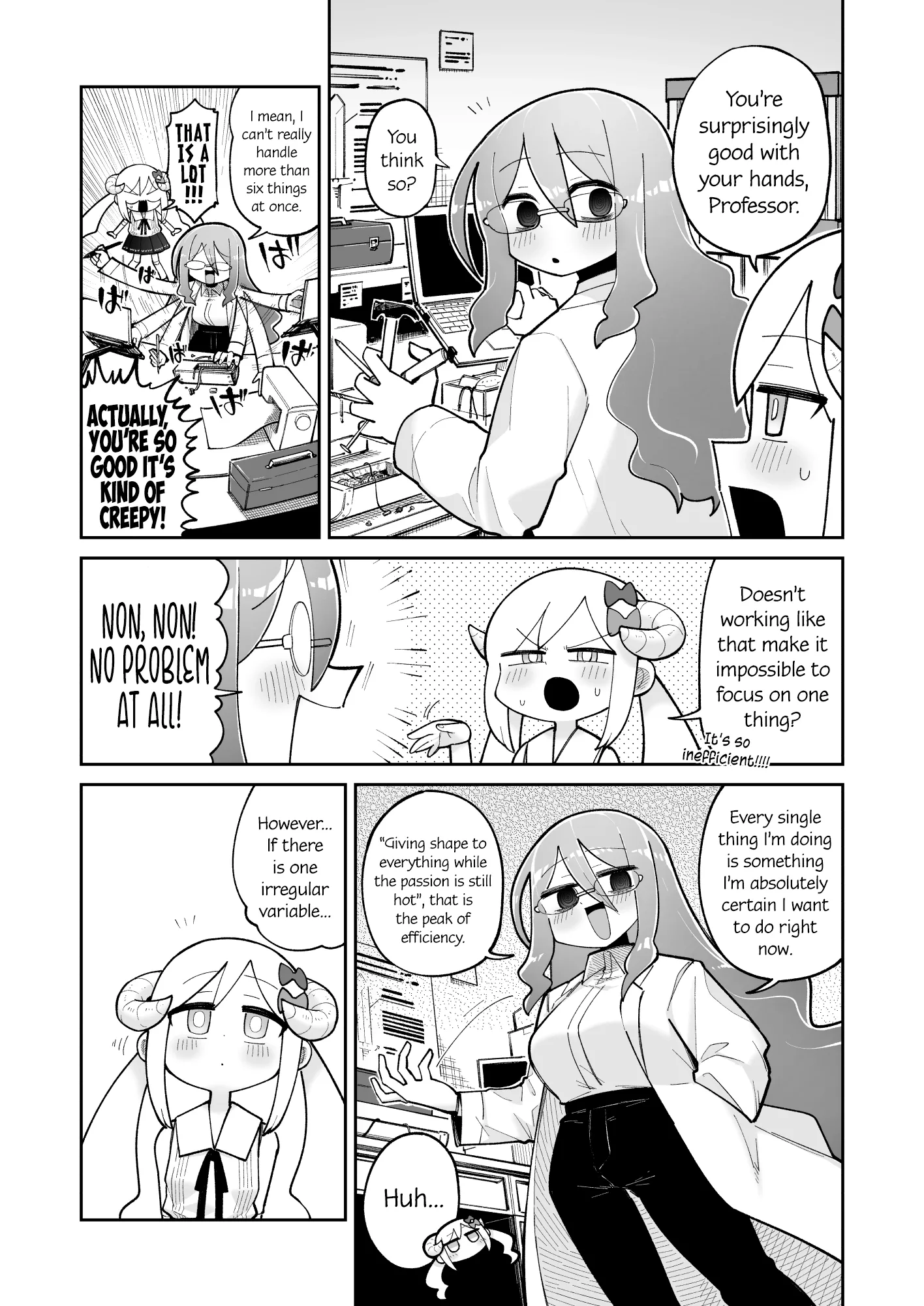 The Young Robot and the Perverted Professor Chapter 29 page 1