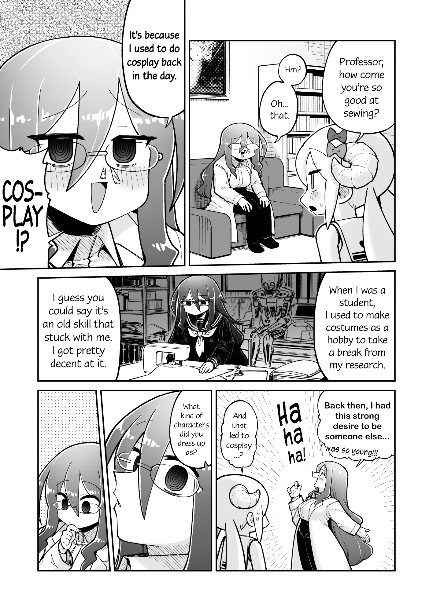 The Young Robot and the Perverted Professor Chapter 32 page 1