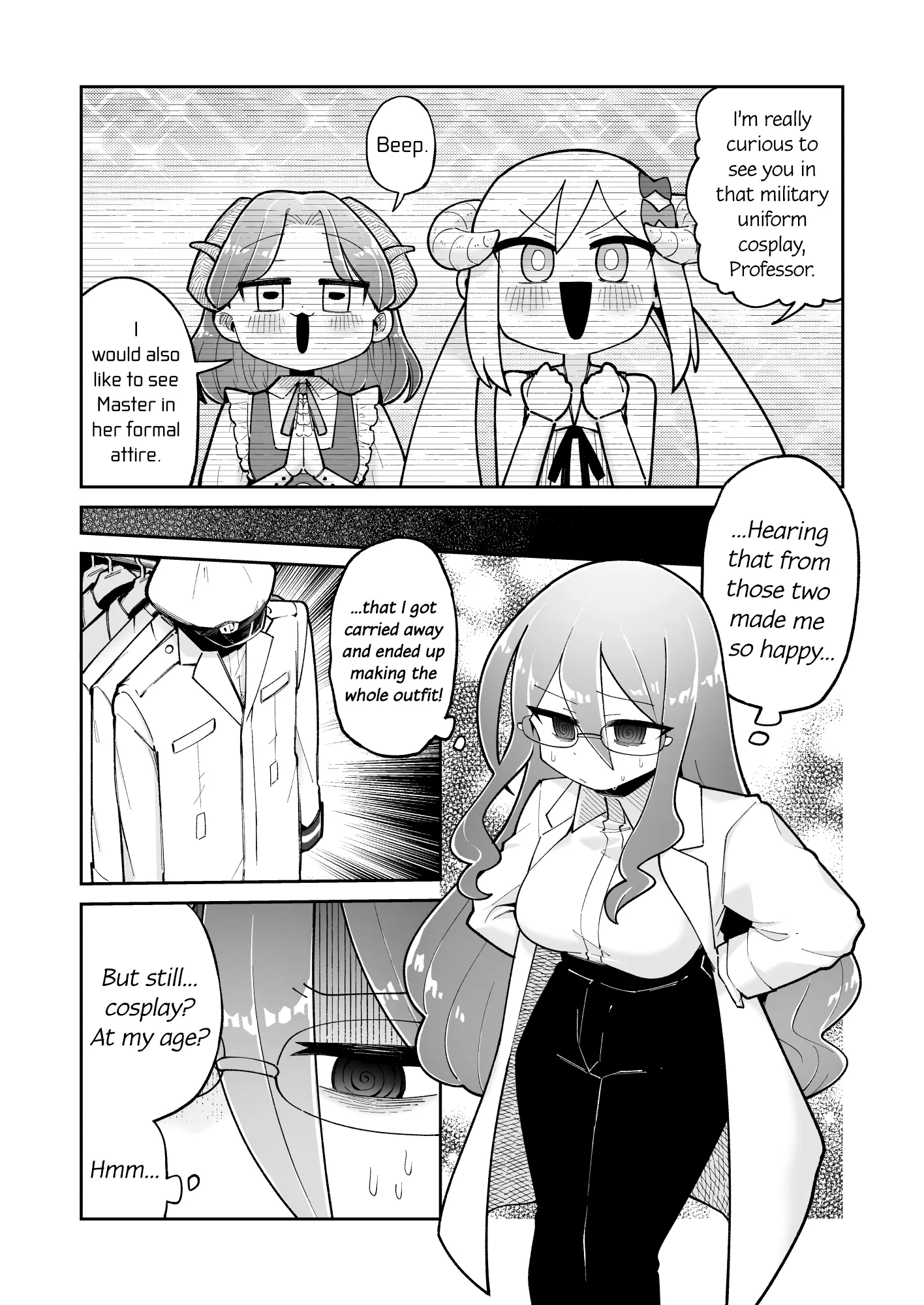 The Young Robot and the Perverted Professor Chapter 36 page 1